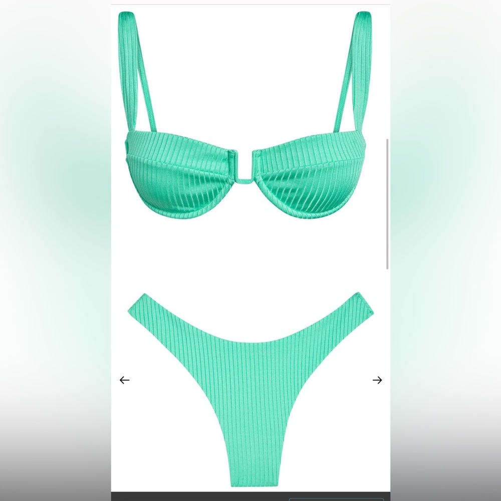 Monday Swimwear ✨ Turquoise Set